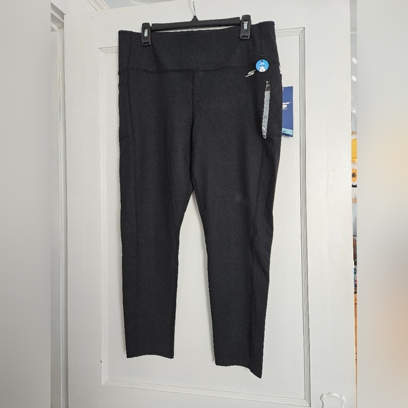 🆕️Sketchers Black GoWalk GoFlex High Waisted Leggings - Picture 1 of 8
